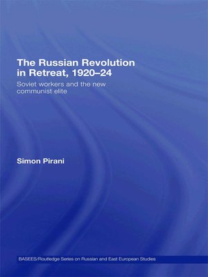 cover image of The Russian Revolution in Retreat, 1920-24